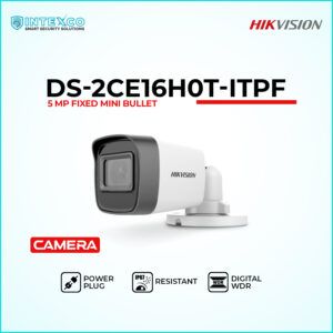 DS-2CE16H0T-ITPF bullet HD analog security camera