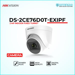 DS-2CE76D0T-EXIPF turret HD analog security camera