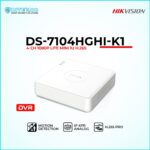 DS-7104HGHI-K1 Turbo HD DVR for CCTV video surveillance
