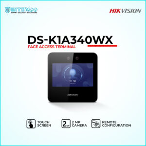 DS-K1A340WX time attendance and access control terminal