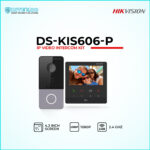 DS-KIS606-P IP video intercom kit with outdoor door station and indoor monitor