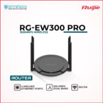 RG-EW300 PRO Wi‑Fi router front view for home and small office wireless networking