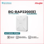RG-RAP2200E Ceiling wireless access point front view