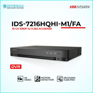 iDS-7216HQHI-M1FA Turbo HD DVR for CCTV video surveillance