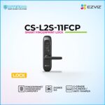 EZVIZ CS‑L2S‑11FCP smart fingerprint lock with keypad and handle