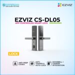EZVIZ CS‑DL05 app‑controlled smart lock with keypad and handle