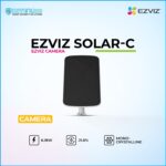 EZVIZ SOLAR‑C 6.18 W monocrystalline solar panel for EZVIZ camera in promotional banner