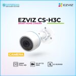EZVIZ CS‑H3C 1080p smart home camera with IR up to 30 m and AI human detection