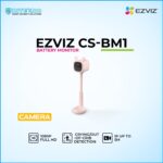 EZVIZ CS‑BM1 1080p battery baby monitor camera in promotional banner